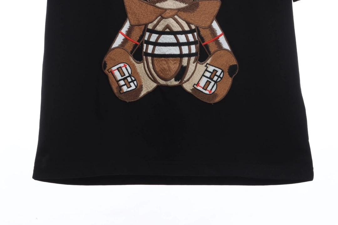 Logo embroidery teddy bear short sleeve