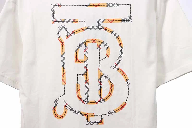 TB Contrasting Embroidery T-Shirt