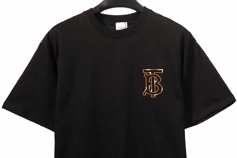 TB Contrasting Embroidery T-Shirt