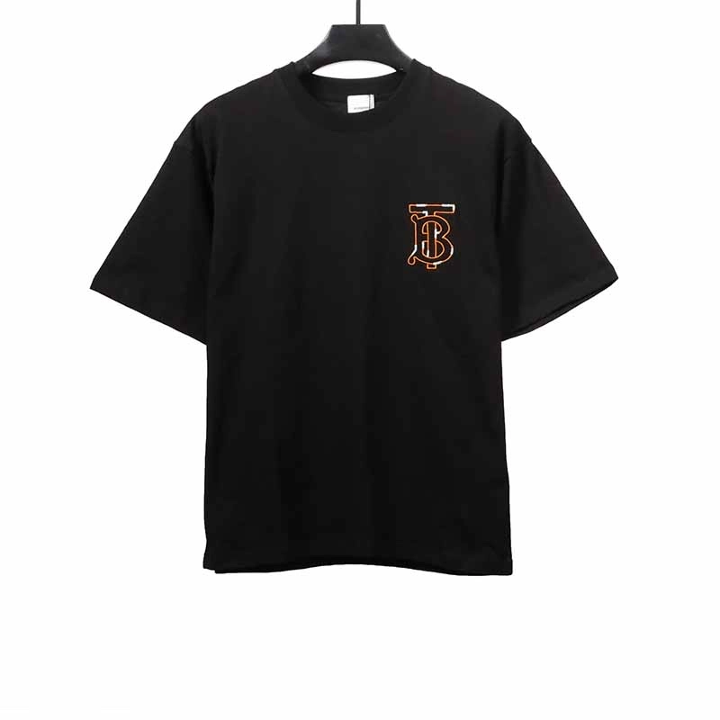 TB Contrasting Embroidery T-Shirt