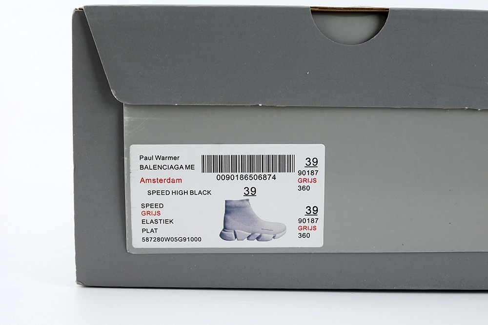 Balenciaga Wmns Speed 2.0 Sneaker 'Grey' Replica